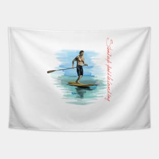 Standup paddleboarding Tapestry