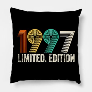 Vintage 1997 Birthday Retro 1997 For Men Women born in 1997 Pillow