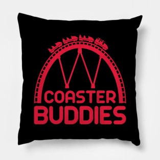 Coaster Buddies (red) Pillow