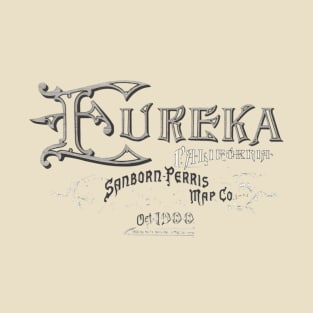 Eureka 1900 Sanborn Map T-Shirt