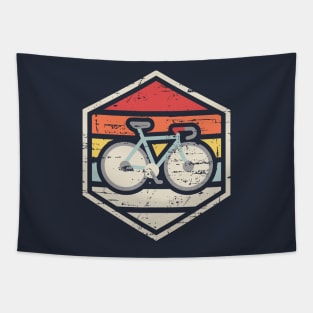 Retro Badge Road Bicycle Tapestry