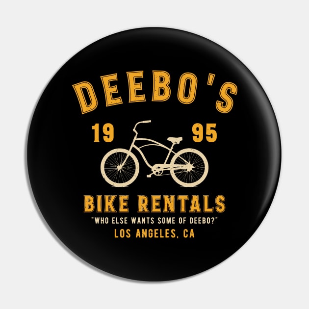 Deebo's Bike Rentals Pin by OniSide