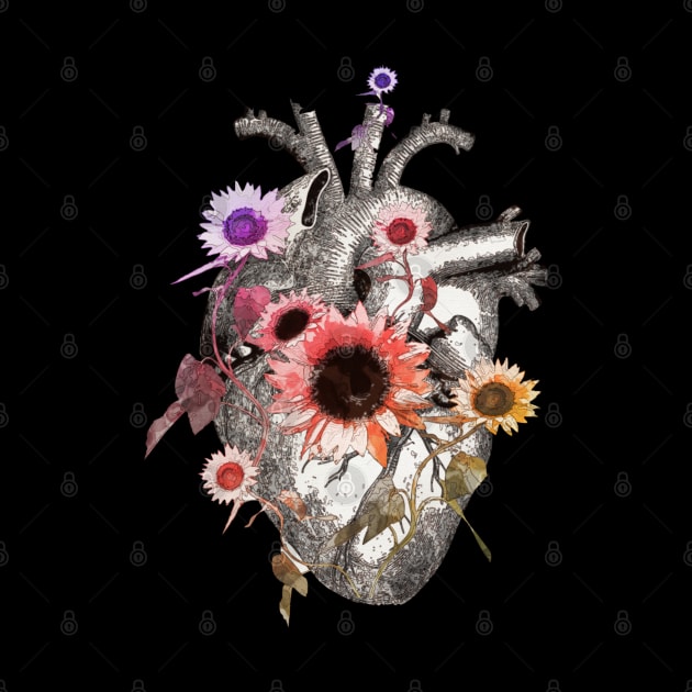 Floral heart 28 by Collagedream