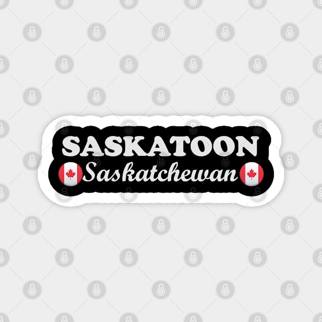 Saskatoon Saskatchewan Magnet by Eric Okore