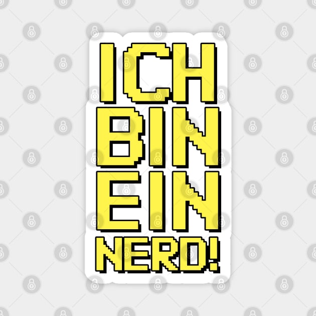 Ich Bin Ein Nerd! Magnet by  TigerInSpace