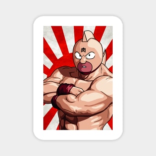 Kinnikuman Rising Sun Vertical Magnet