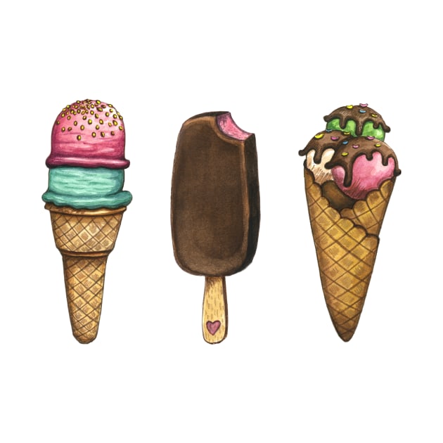 Ice cream forever by Nopi Pantelidou