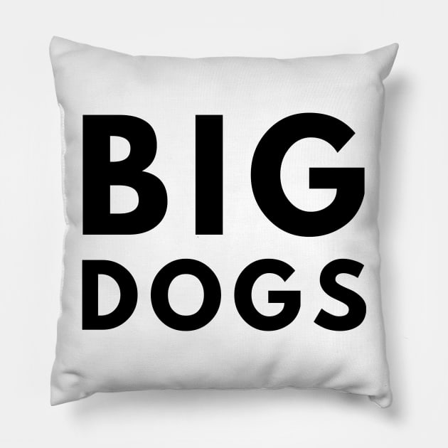 Big Dogs Pillow by officialdesign