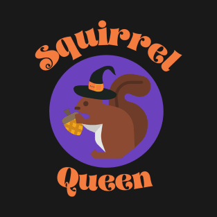 Spooky Squirrel Queen T-Shirt