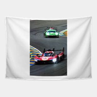 Ferrari 499P no50 24 Hours of Le Mans 2023 Tapestry