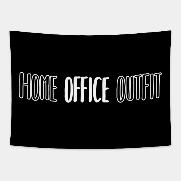Home Office Outfit Shirt 2020 Corona Festival Funny Tapestry by Kuehni