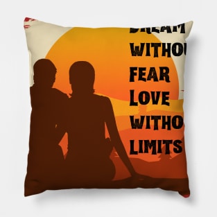 couple t-shirt Pillow