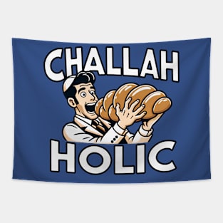 Funny Jewish - Challah-Holic Tapestry