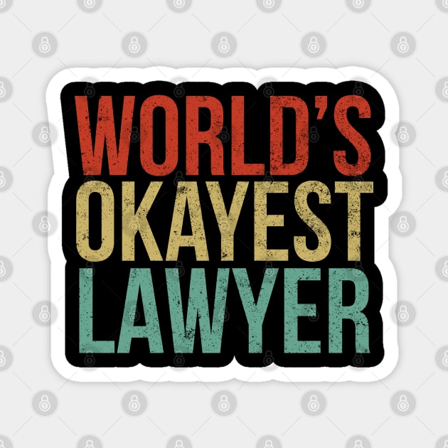 World's Okayest Lawyer Magnet by PGP