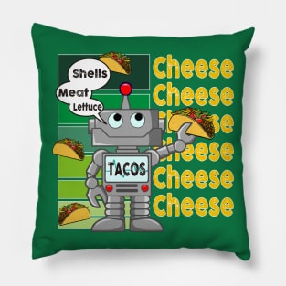 Taco Bot Pillow