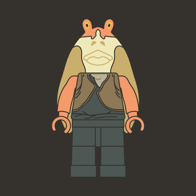 Jar Jar Bricks by beforetheinkisdry