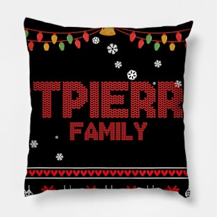 Stpierre Family Christmas, Name Xmas , Merry Christmas, Name , Birthday, Middle name Pillow