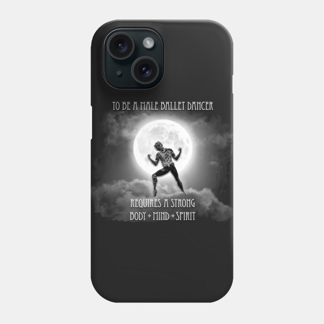 TO BE A MALE BALLET DANCER Phone Case by Paul Snover (The MAD Cartoonist)