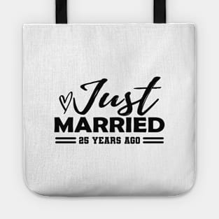 25th Wedding Anniversary - 25 years anniversary Tote