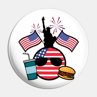 MuricaBall Pin