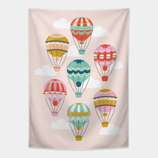 Hot Air Balloons Tapestry