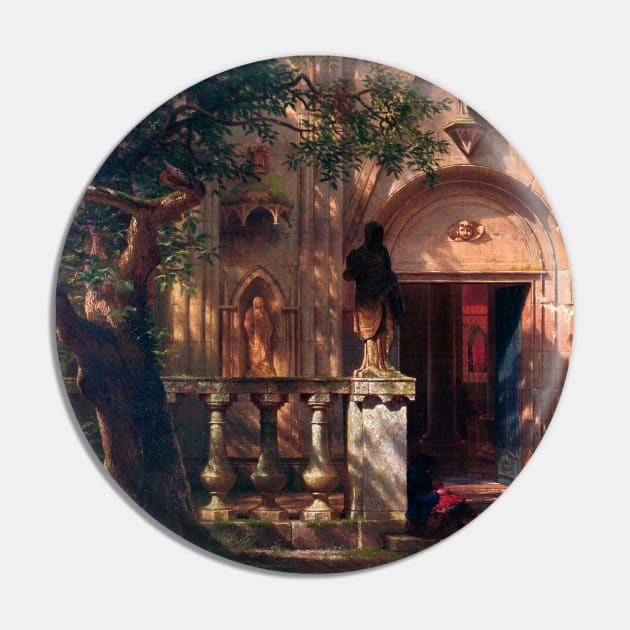 Sunlight and Shadow by Albert Bierstadt Pin by Classic Art Stall