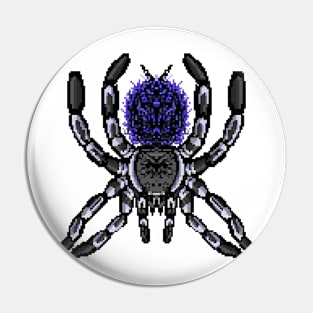 Tarantula Pixel Art 4 Pin