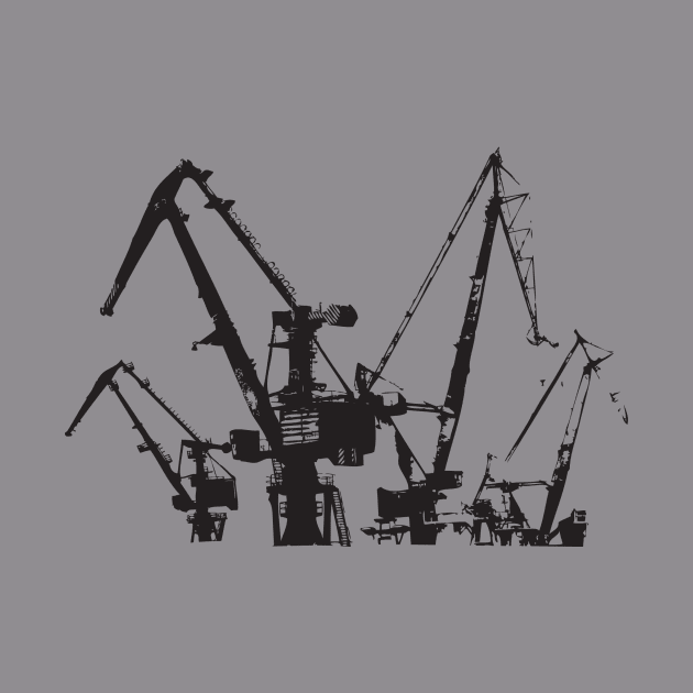 industrial cranes by lkn