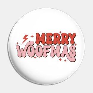 Merry Woofmas Pin