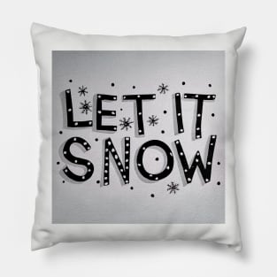 Let it snow Pillow