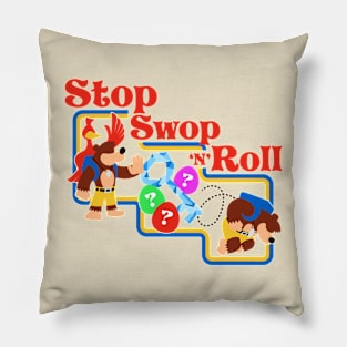 Stop Swop 'n' Roll Pillow