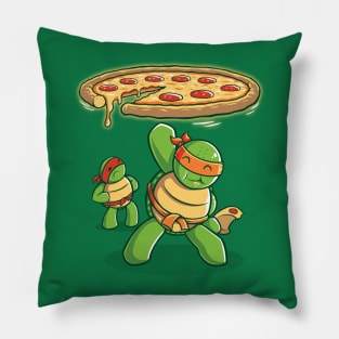 Delicious Disk Attack - Ninja Turtles Pillow