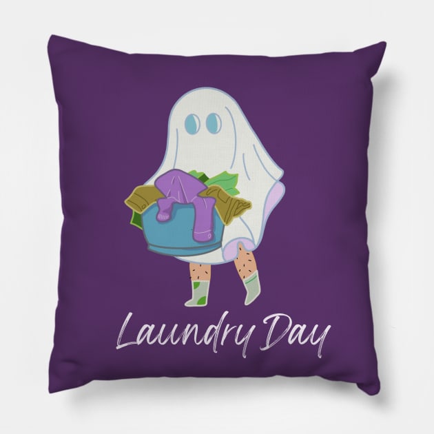 Laundry Day Pillow by LemonMade