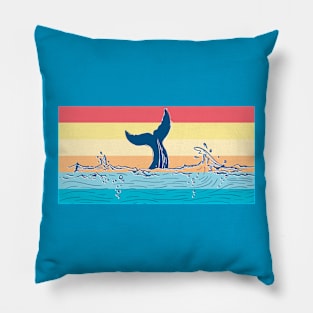 Whale Tail Pillow