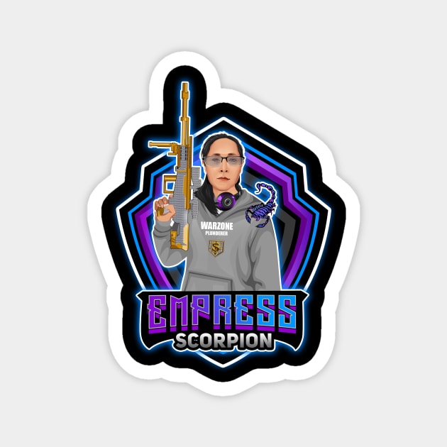 EmpressSCORPION LOGO Magnet by angelina.jolie346@gmail.com