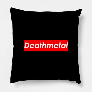 Deathmetal (Red) Pillow