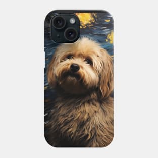 Cute Puli Dog Puppy Painting Phone Case