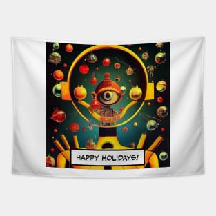 happy holidays Tapestry