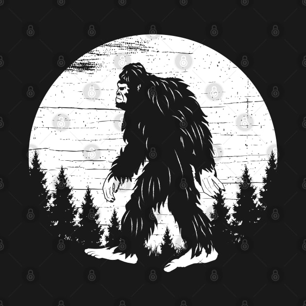 Bigfoot Night Stroll by Tesszero