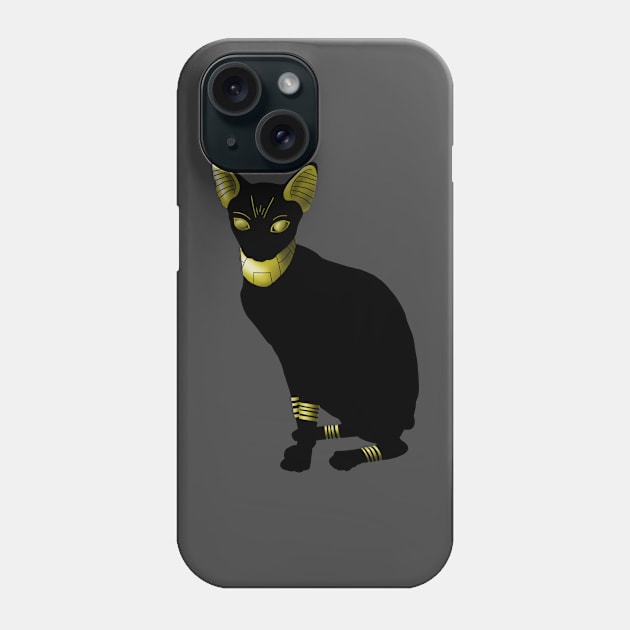 Bastet Phone Case by Kristal Stittle