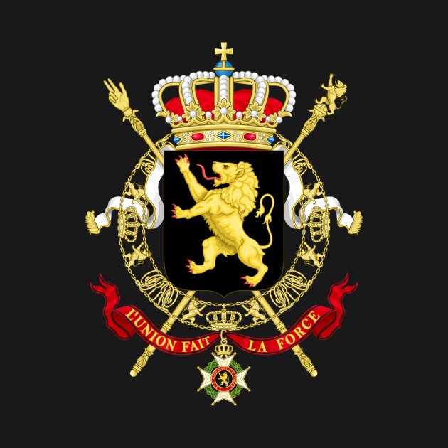 State Coat of Arms of Belgium by Flags of the World