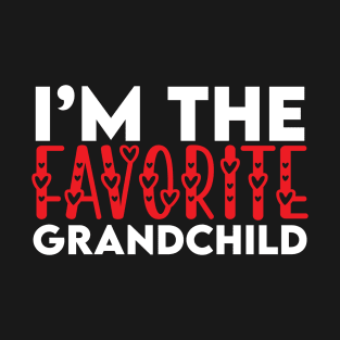 Funny Favorite Grandchild Birthday Gift T-Shirt