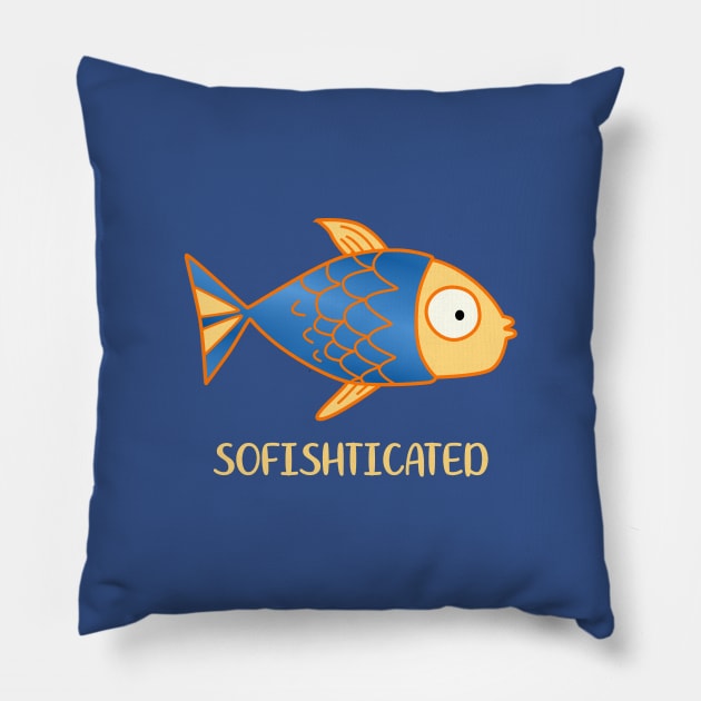 Sofishticated Pillow by NotoriousMedia