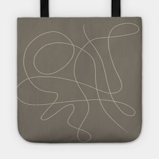 Minimal Line Art 004 Tote