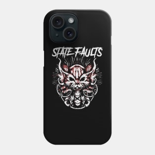 state faults and the dark fox Phone Case