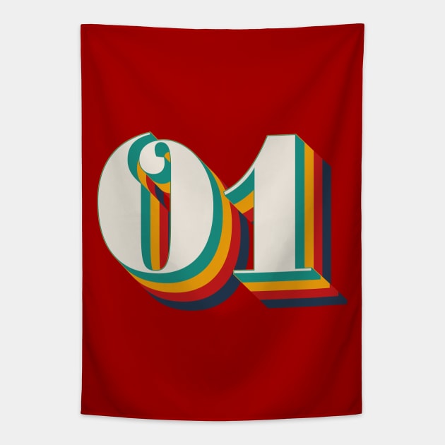 Number 1 Tapestry by n23tees