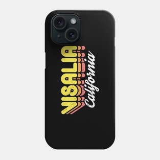 Retro Visalia California Phone Case