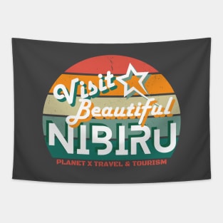 Visit Beautiful Nibiru - Planet X Travel & Tourism Tapestry