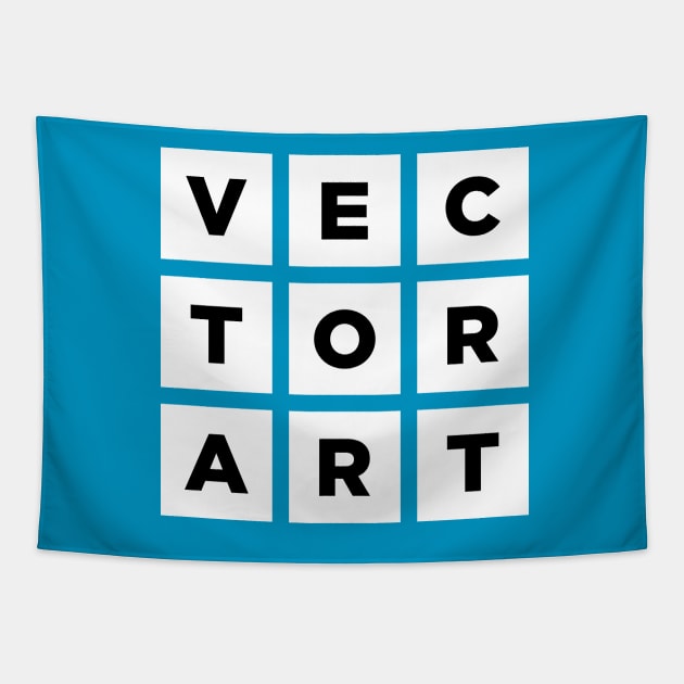 Vector Art Cube for Darks Tapestry by Ekliptik