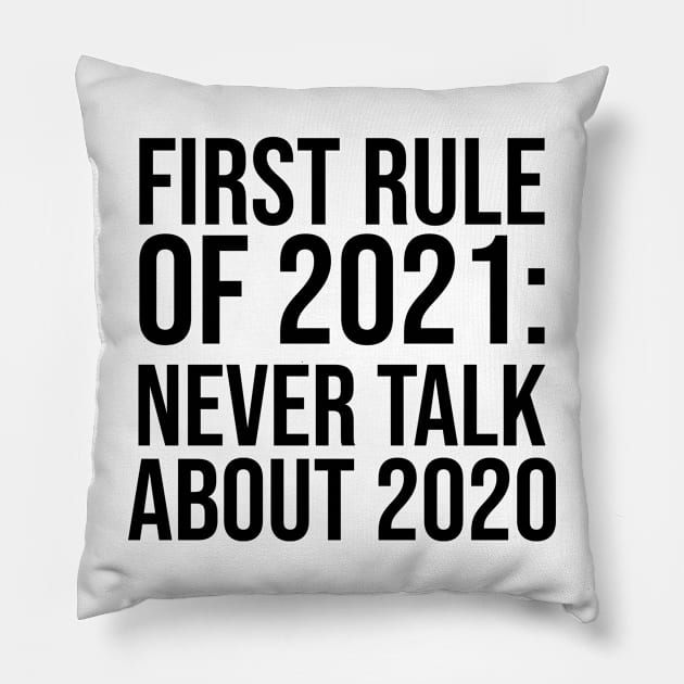 New Years Party Funny New Year 2020 2021 Sarcastic Sarcasm Pillow by TellingTales